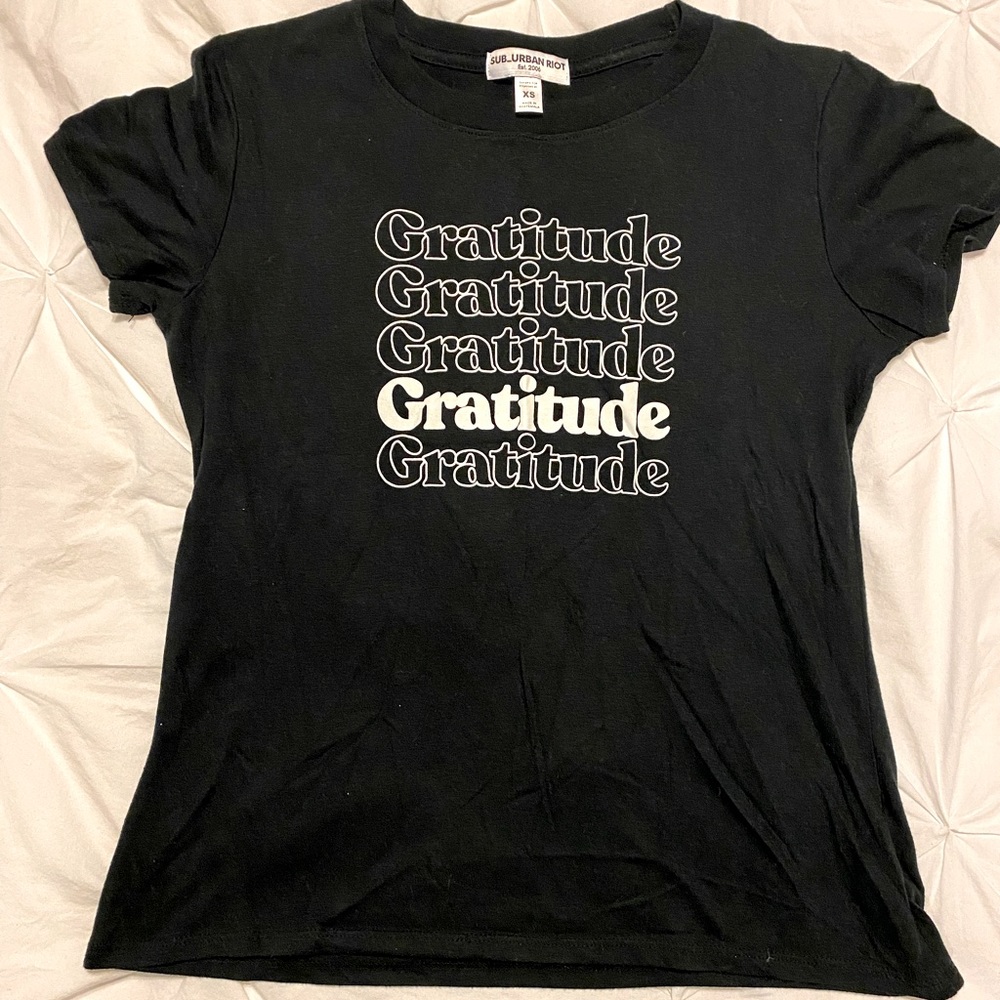 Suburban riot Tee. Worn once super comfy!